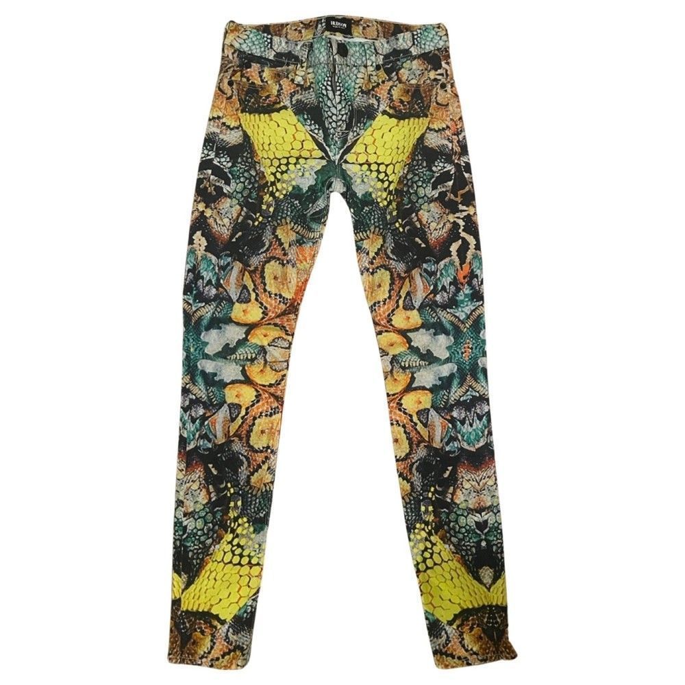 Colorful Patterned Women Jeans